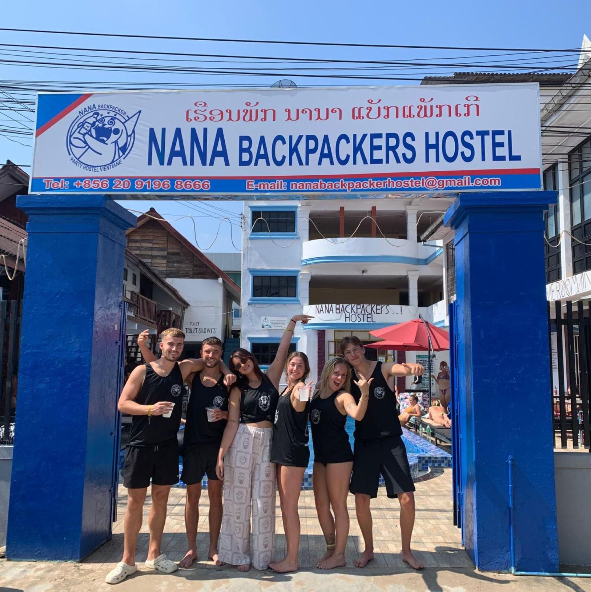 Nana Backpackers Hostel Vang Vieng Eksteriør bilde