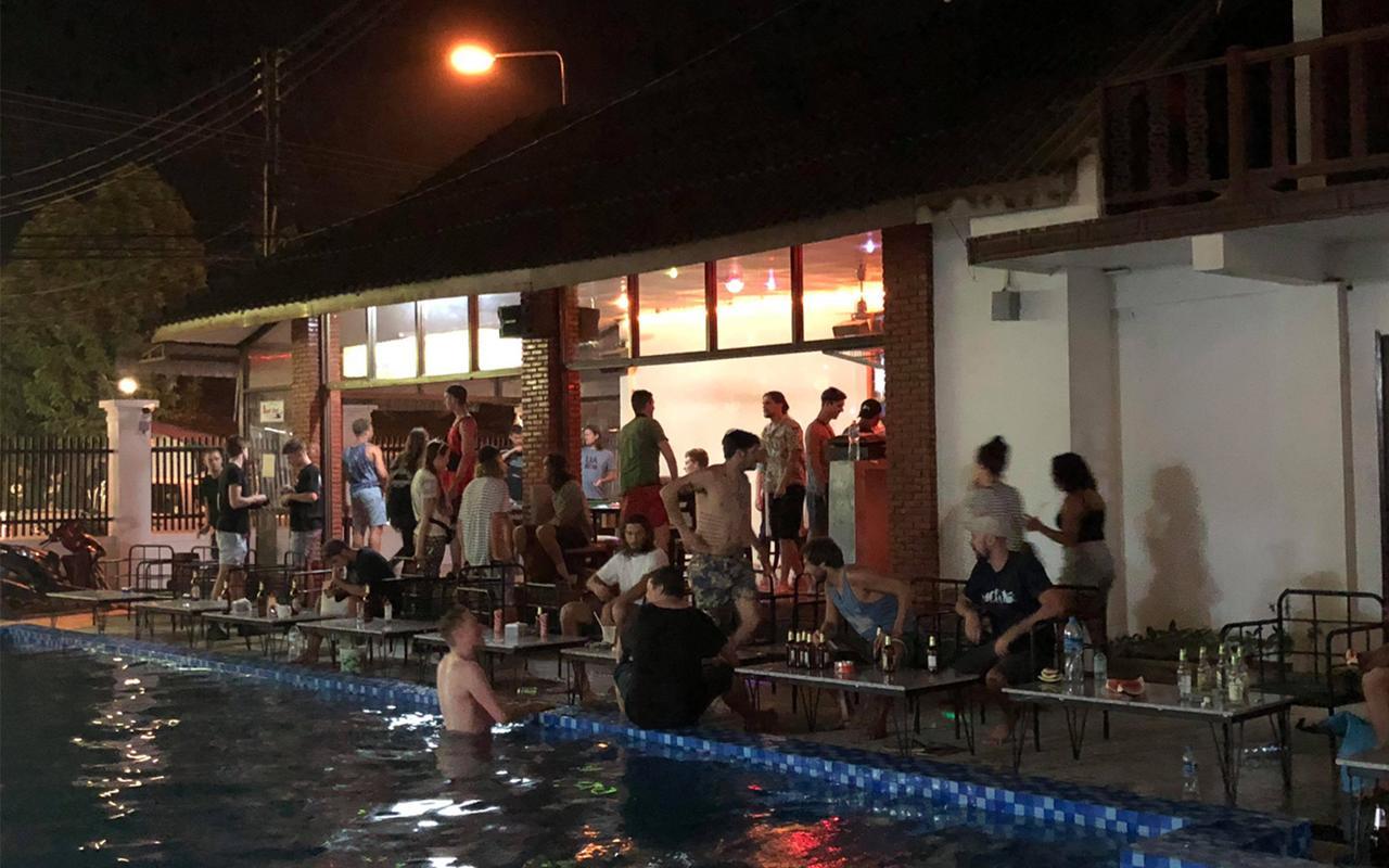 Nana Backpackers Hostel Vang Vieng Eksteriør bilde