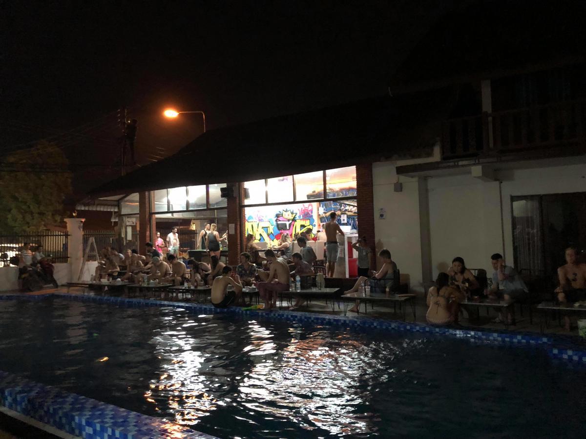 Nana Backpackers Hostel Vang Vieng Eksteriør bilde