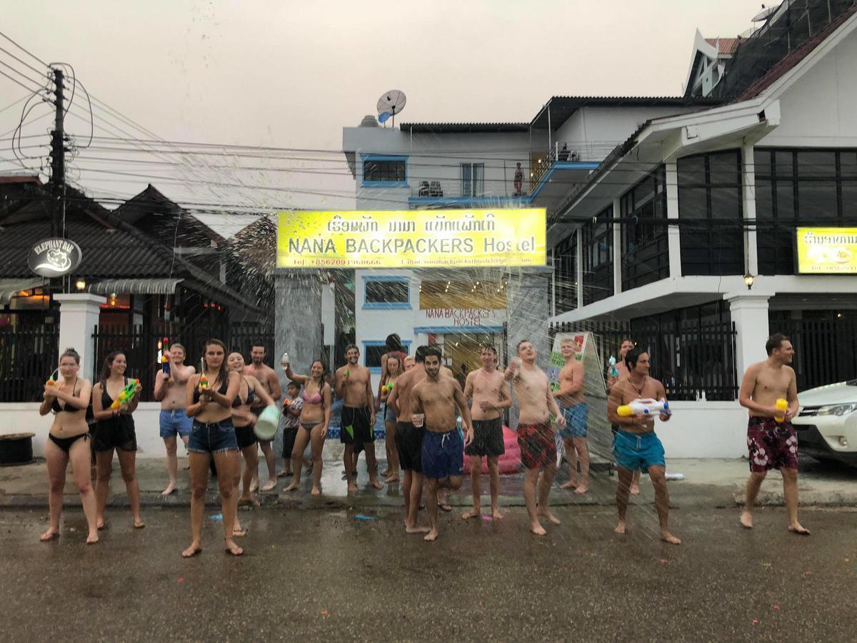 Nana Backpackers Hostel Vang Vieng Eksteriør bilde